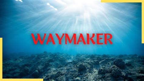 Waymaker Lyrics Printable