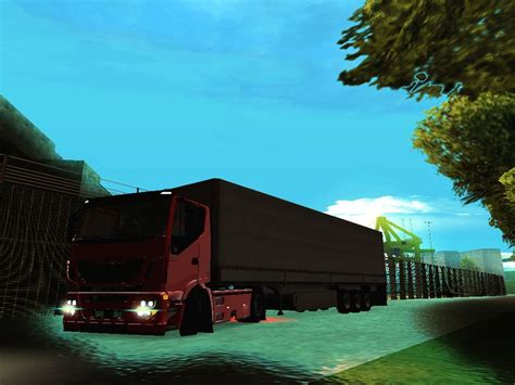 Gta San Andreas Iveco Stralis Hi Road Mod Gtainside