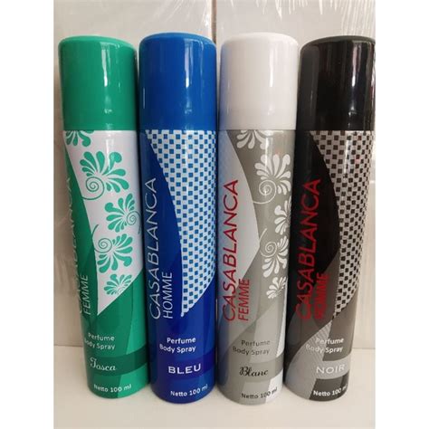 Jual Casablanca Body Spray Ml Kaleng Shopee Indonesia