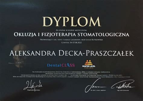 lekarz stomatolog Aleksandra Decka-Praszczałek • Pradent