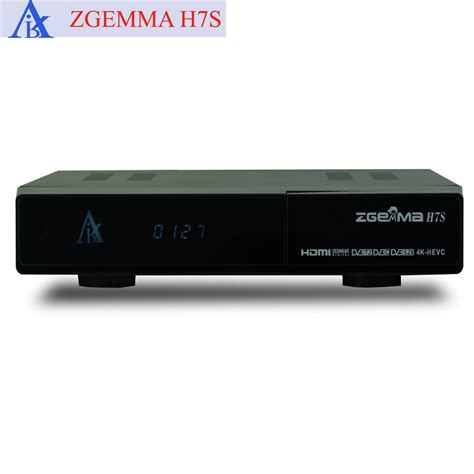 Zgemma H7s Satellite Receiver With 2 DVB S2 S2X DVB T2 C Tuner