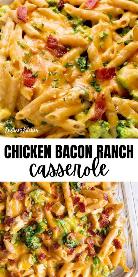 Cheesy Chicken Bacon Broccoli Pasta The Best Homemade Pasta Dish Recipe Pasta Dishes