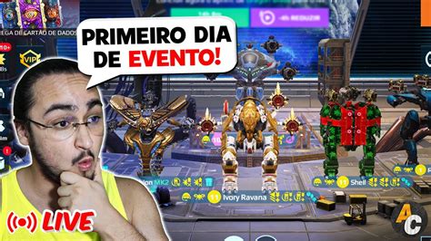 LIVE EVENTO NOVO JOGANDO NO HALLOWEEN War Robots Brasil YouTube