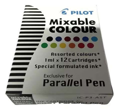 Cartuchos Pilot Parallel Pen Tinta Repuesto Colores Surtidos