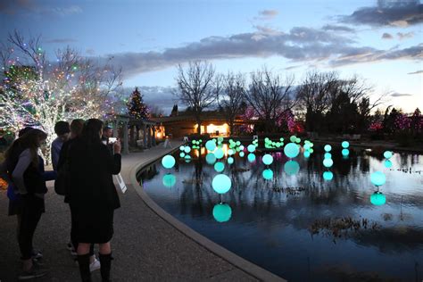 Blossoms Of Light Glows At The Denver Botanic Gardens Denver Denver