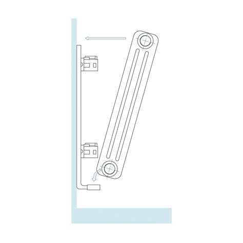 Irsap Kit Frth Sistema Di Fissaggio A Parete Per Tesi Una