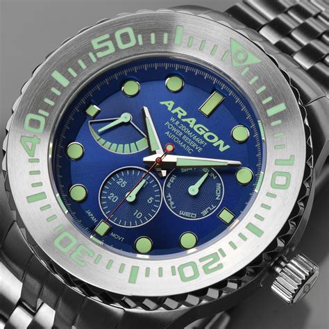 aragon divemaster  automatic ablu aragon  touch  modern