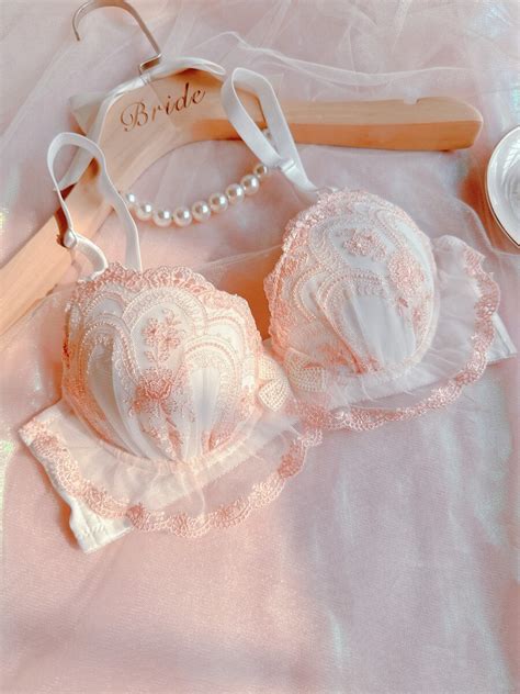 Sweet Embroidery Lace Lingerie Underwear E Ppp