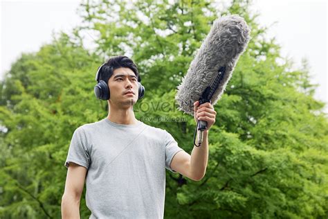 Male Outdoor Handheld Radio Equipment Picture And Hd Photos Free