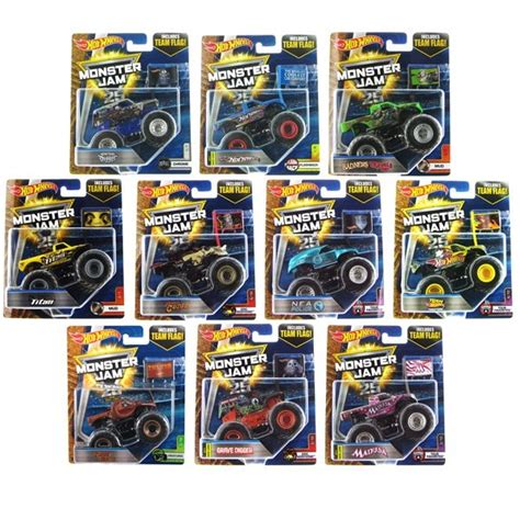 Hot Wheels Monster Jam kisautó Mad the scientist Gyerekajándék