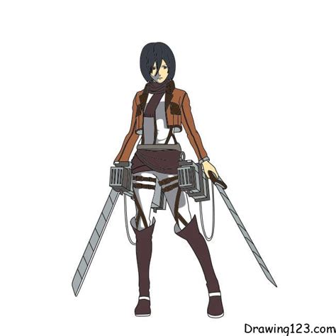 Semoga Melalui Tutorial Cara Menggambar Mikasa Ackerman Untuk Bayi Anda