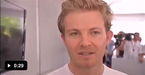 Nico Rosberg S Questionable Trick To Keep Sweat Out Of His Eyes