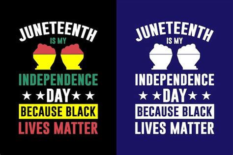 Premium Vector Juneteenth Independence Day Tshirt Design