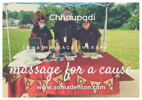 Massage For A Cause Soma Massage Therapy™