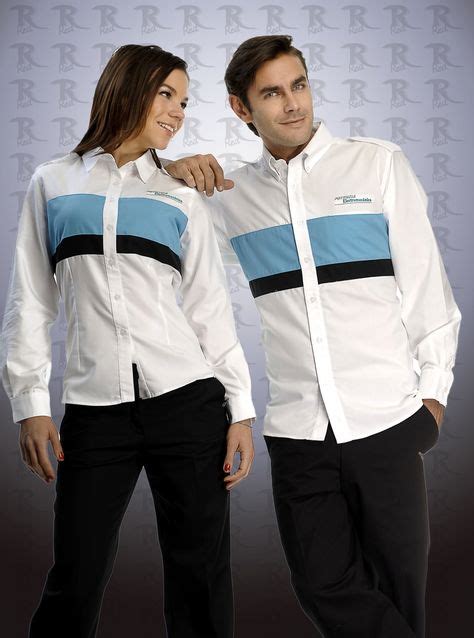 Pin De Ibeth En Estilos Uniformes Uniformes Empresariales Y Camisas