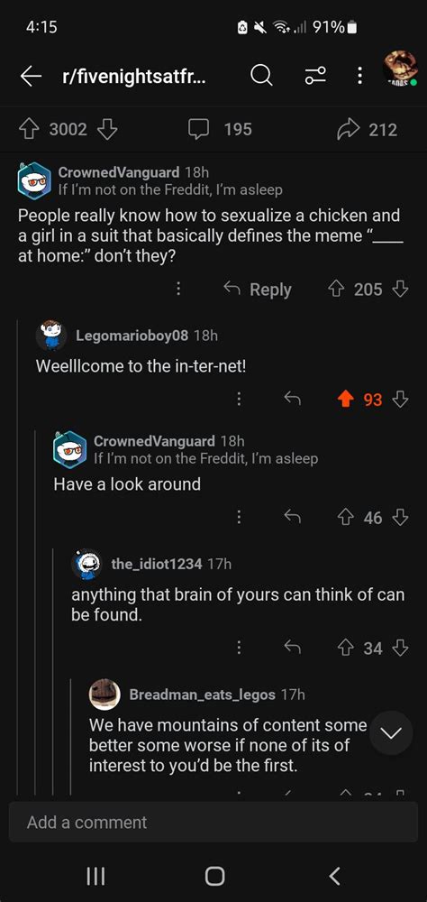 People Being Horny For The Fnaf Characters R Suddenlyboburnham