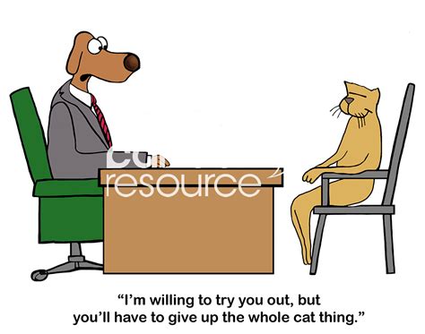 Interview Cartoons 1701 Cartoon Resource