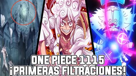 ONE PIECE CAPITULO 1115 PRIMERAS FILTRACIONES SE REVELA TODA LA