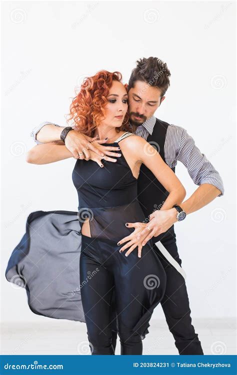 Social Dance Salsa Zouk Tango Kizomba Concept Beautiful Couple