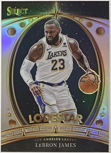 Lebron James Panini Select Basketball Los Angeles Lakers