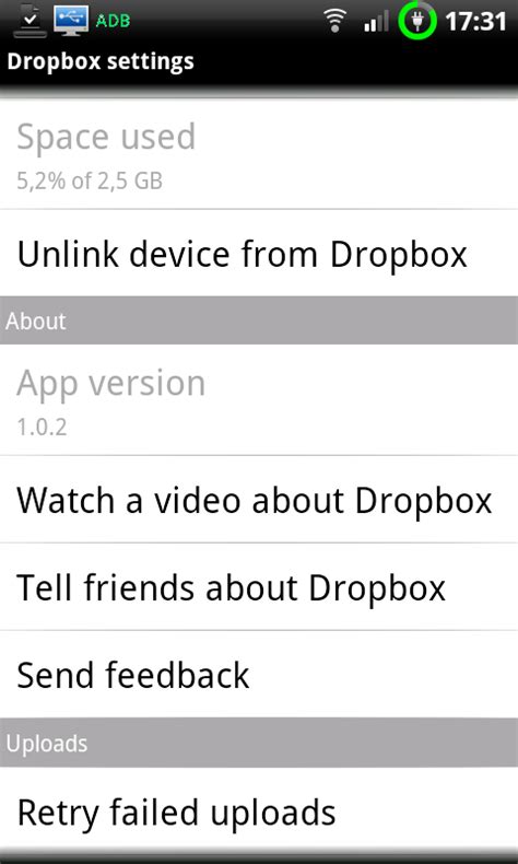 Dropbox Para Android Almacena Archivos En La Nube