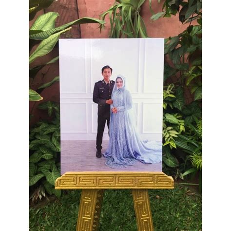 Jual Cetak Foto Papan Glossy Ukuran Besar 40x30cm Bahan Papan Mdf