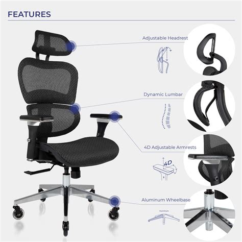 This Sleek Ergonomic Office Chair Instantly Makes You Look Like A ...