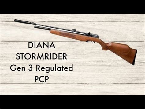 DIANA STORMRIDER Gen 3 Regulated PCP Diana Wood Wooden Stock