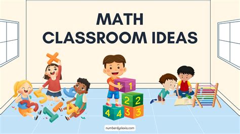 Creative Ideas For Math Classroom Number Dyslexia