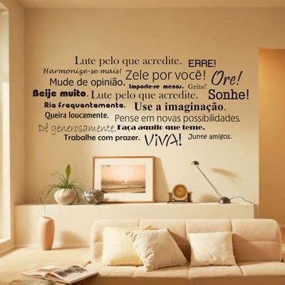 Adesivo Decorativo Frases Para Parede Da Sala Confira O Passo A Passo