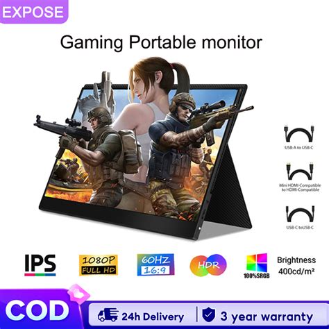 EXPOSE Portable Gaming Monitor Second Extended Screen For Mac Phone ...