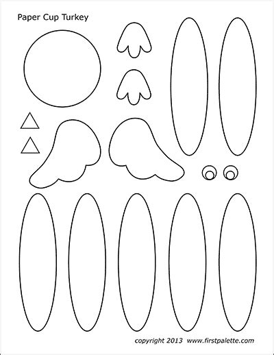 Printable Turkey Template