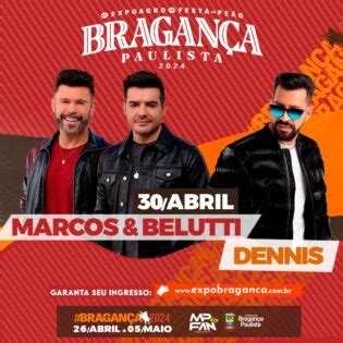 Festa Do Pe O De Bragan A Paulista Marcos E Belutti