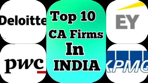 Top 10 Ca Firms In India। Big 4 Ca Firm। Best Ca Firms ।articleship