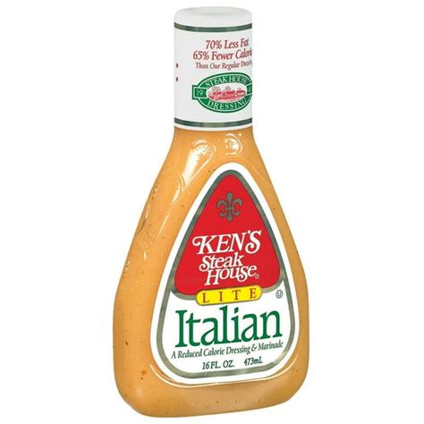 Ken S Steakhouse Dressing Lite Italian 16 0 Fl Oz