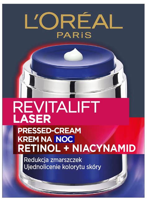 LOreal Paris Revitalift Laser Pressed Cream Krem Na Noc Retinol I