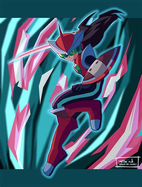 [fanart] Rockman Exe Blues Soul R Battlenetwork