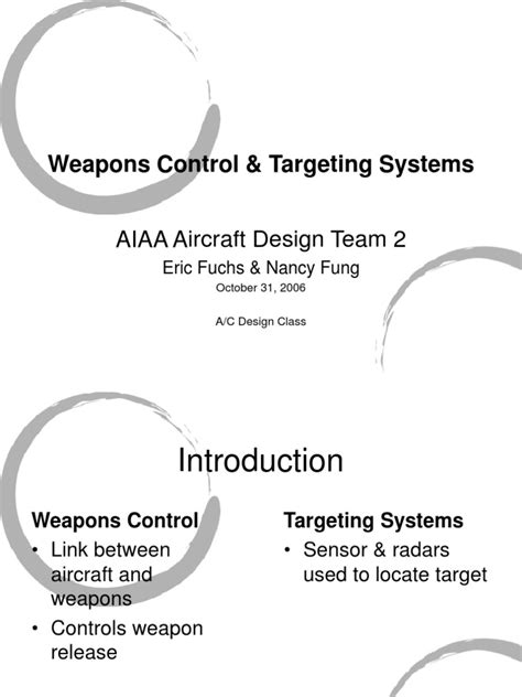 Weapon Systems | PDF | Aircraft | Military Technology