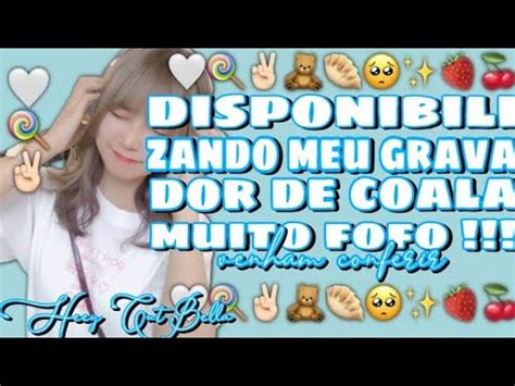 Disponibilizando Meu Gravador De Coala YouTube