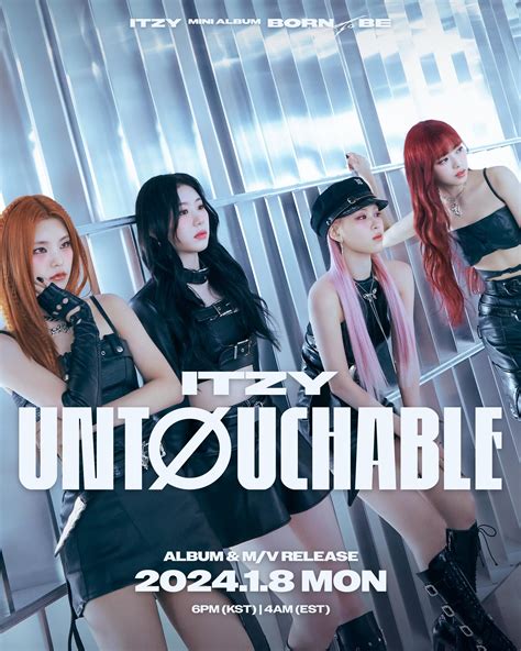 240108 Itzy Twitter Update Untouchable M V 1 Hour Left R Itzy