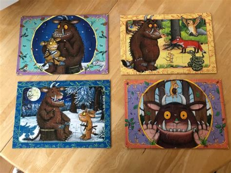 Ravensburger The Gruffalo Bumper Puzzle Pack 4 Jigsaws 12 12 24 24