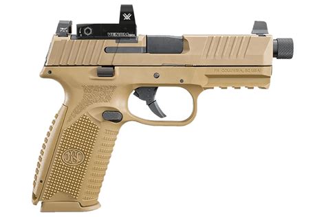 Fnh Fn Tactical Mm Flat Dark Earth Fde Striker Fired Pistol With