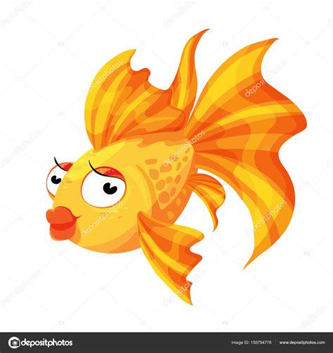 Vector Illustration Of Goldfish Vector Image By Peydger Vector