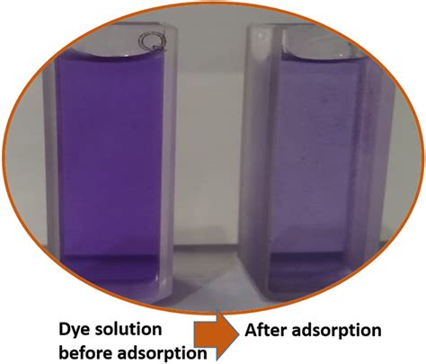 Schematic Illustration Of Adsorption Of Dye In The Dark Download