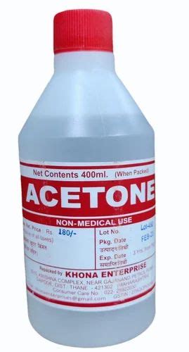 Ml Acetone Chemical Lr Lab Reagent At Best Price In Coimbatore