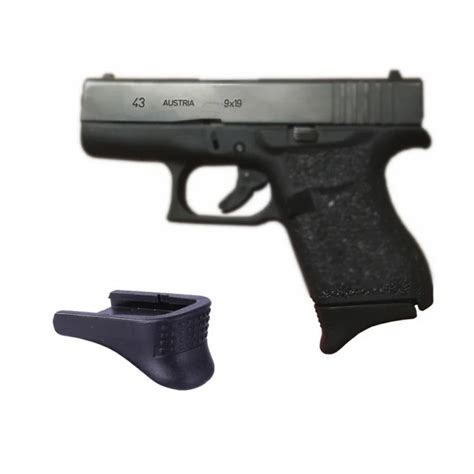 New Tactical Glock Extension For The Glock 43 9mm G43 Black Handle