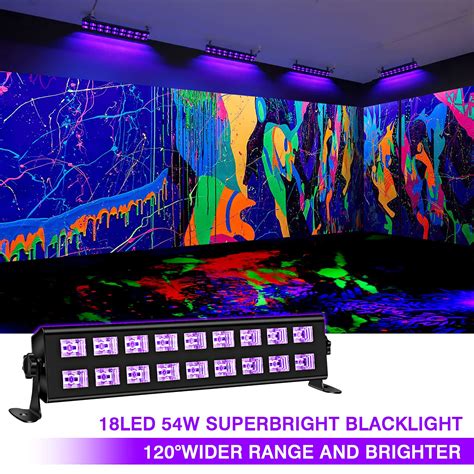 Buy Black Light Led Blacklight Bar Oppsk W Led Uv Light Bar Glow