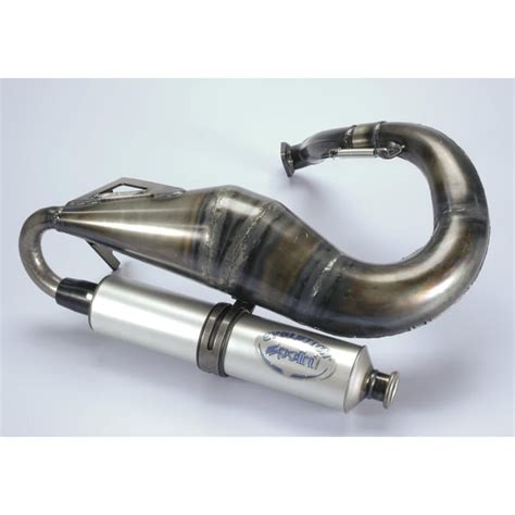 Racing Exhaust Polini Evolution Steel Unpainted Aluminium Silencer