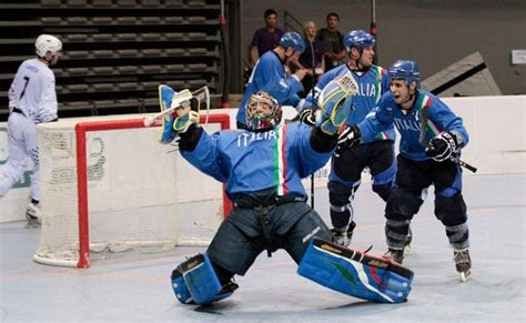 MONDIALI HOCKEY IN LINE A ROCCARASO INTERVISTA A SABATINO ARACU