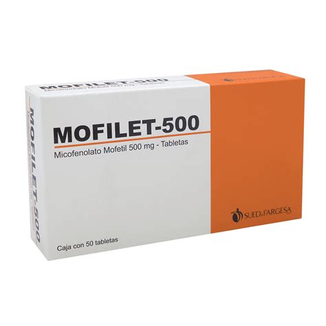 MOFILET 500MG TAB BLISTERX10 Nefrofarma